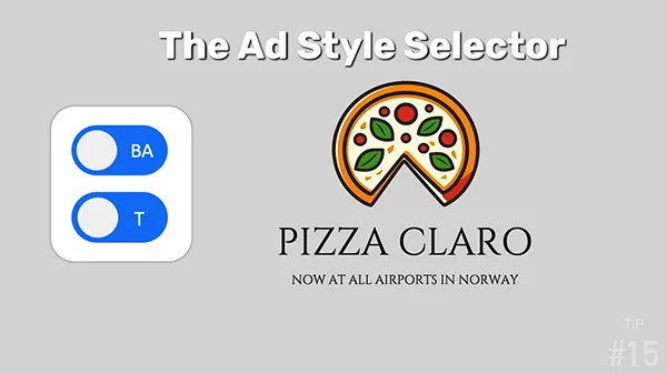 The Ad Style Selector